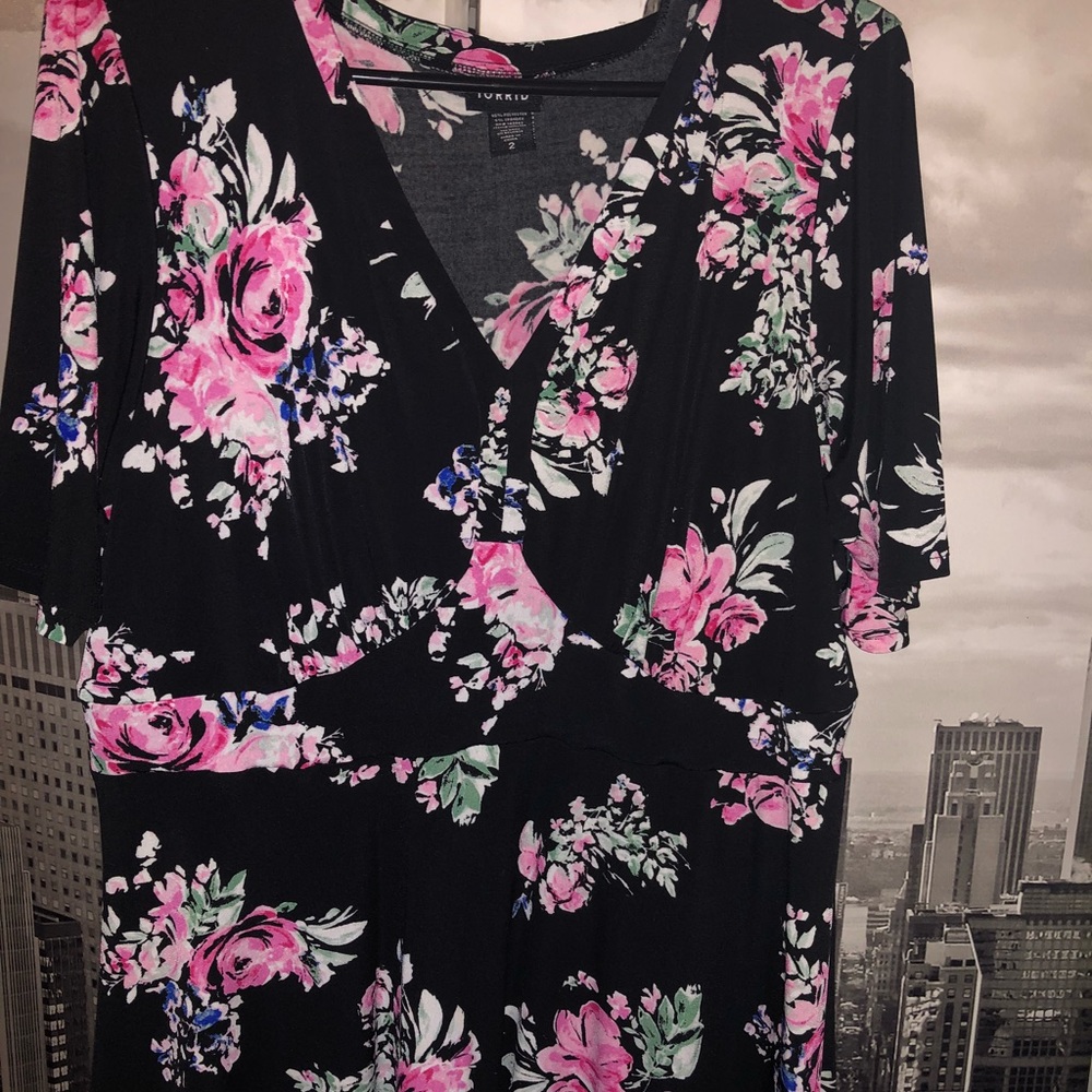 Floral baby doll style